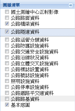 圖層類別可自由選定